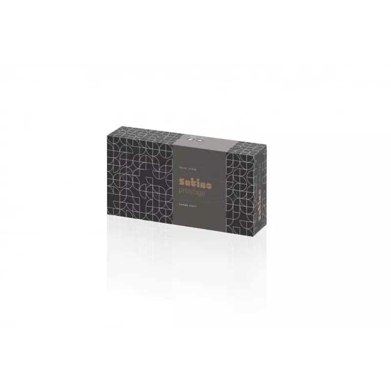 WEPA Prestige 2 sluoksnių veido servetėlės, baltos, 100 vnt.