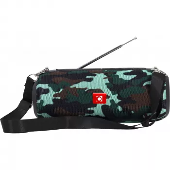 Nešiojama kolonėlė Gembird SPK-BT-17-CM Camouflage