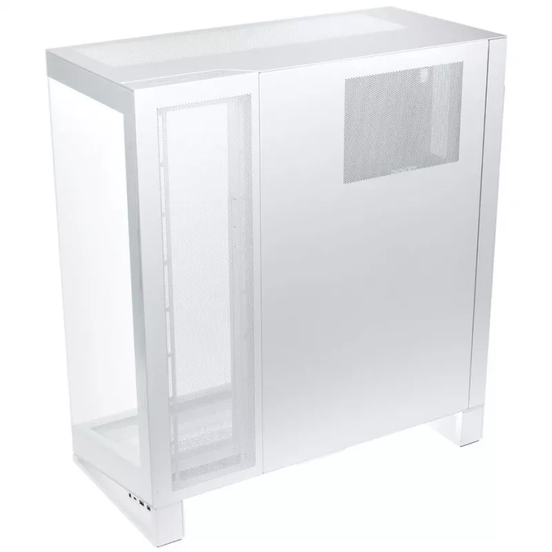 PHANTEKS NV Series NV7 E-ATX korpusas, grūdintas stiklas, ARGB - baltas ir M25 Gen2 PWM D-RGB ventiliatorių 3 vnt. rinkinys - atvirkštinės mentės, 140 mm + DRGB rinkinys