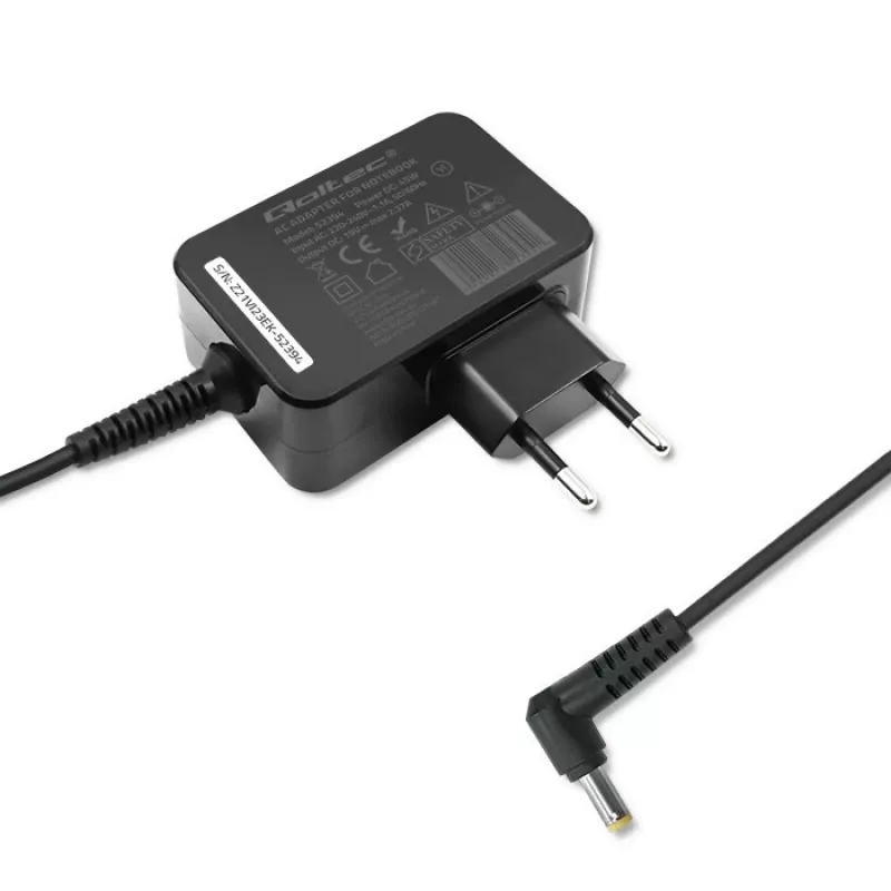 Maitinimo adapteris QOLTEC 45W 19V 2.37A su 5.5x1.7 mm jungtimi