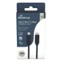 MediaRange TYPE-C kabelis 2m MRCS214 juodas USB kabelis