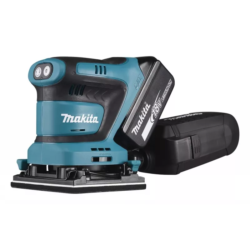 Makita DBO480Z nešiojamasis šlifuoklis Atsitiktinis orbitinis šlifuoklis 14000 OPM Juoda, Mėlyna 210 W