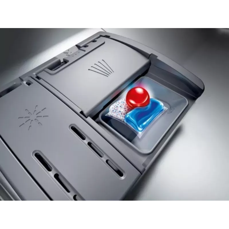 Laisvai pastatoma indaplovė Bosch SMS4EVI04E — 13 komplektų, 44–46 dB, energijos klasė D, 60×60×84,5 cm