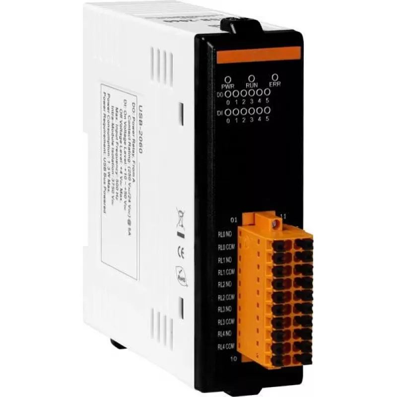 USB I/O MODULIS, 6xIDI + 6xRO