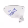 Plačiajuostė DVB‑T/T2 antena Telmor Activa 5G — vidaus/lauko balta