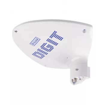 Plačiajuostė DVB‑T/T2 antena Telmor Activa 5G — vidaus/lauko balta
