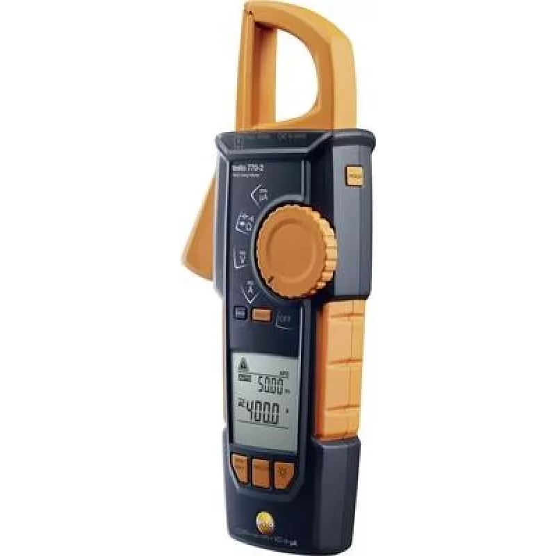 Testo srovės matuoklis, 600 AAC, 600 ADC, TRMS AC (TESTO 770-2)