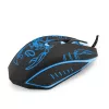 Esperanza MX203 SCORPIO - pelė - USB - mėlyna - pelė - optinė - 6 mygtukai - juoda