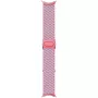 Google - išmaniojo laikrodžio dirželis - 140 - 215 mm - bijūnų rožinė - skirtas Pixel Watch 3 (GA06138-WW)