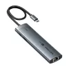 Vention USB-C 8-in-1 4K 60Hz 100W prijungimo stotelė