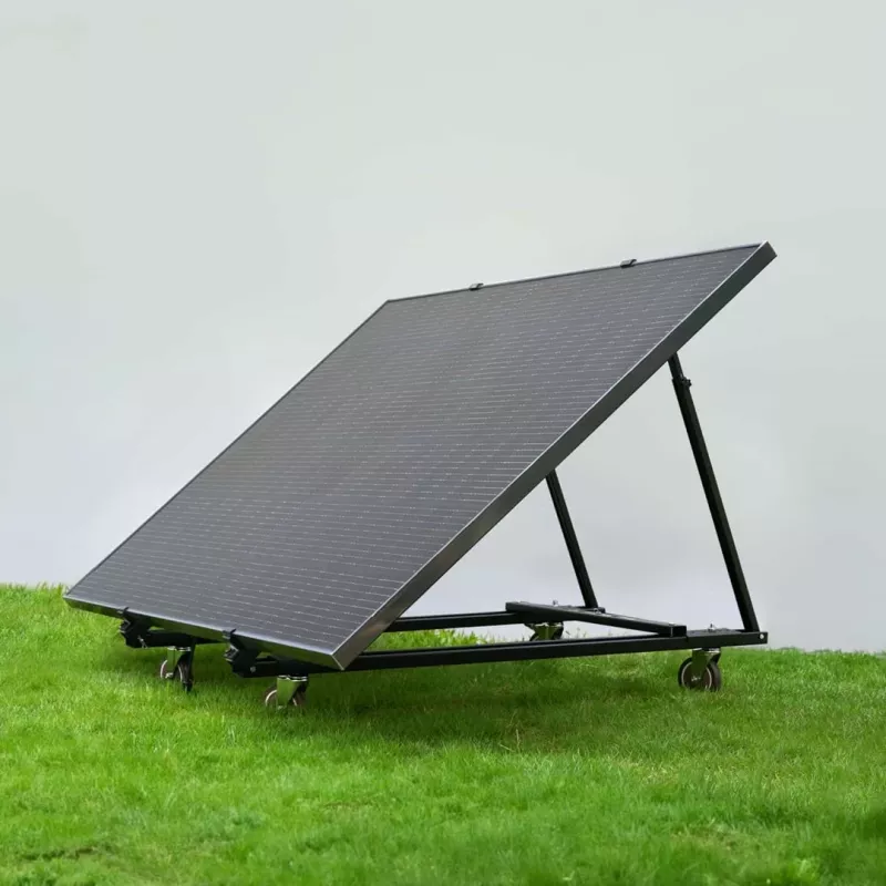 EcoFlow EFA-DJUST reguliuojamas saulės kolektorių laikiklis – pritaikomas dizainas EcoFlow kolektoriams