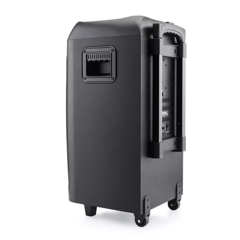 Vakarėlių garsiakalbis JVC XS-EP514B — stereo nešiojamas garsiakalbis, 150W RMS, Bluetooth 5.0, TWS, 4000mAh baterija, karaokė, FM, juodas