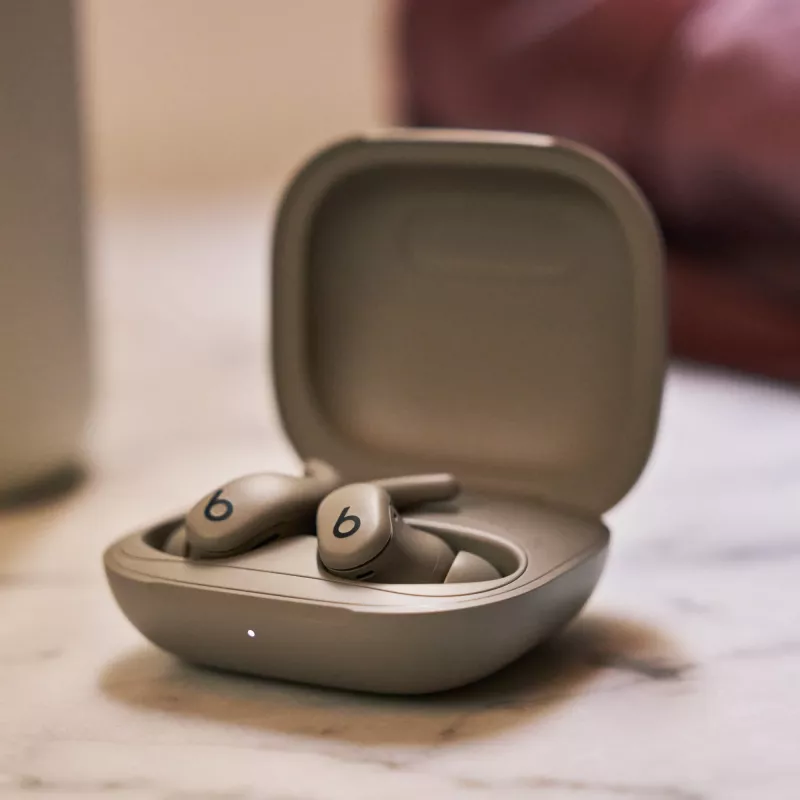 Beats by Dr. Dre Powerbeats Fit Belaidė ausinė sportinė į ausį pilka
