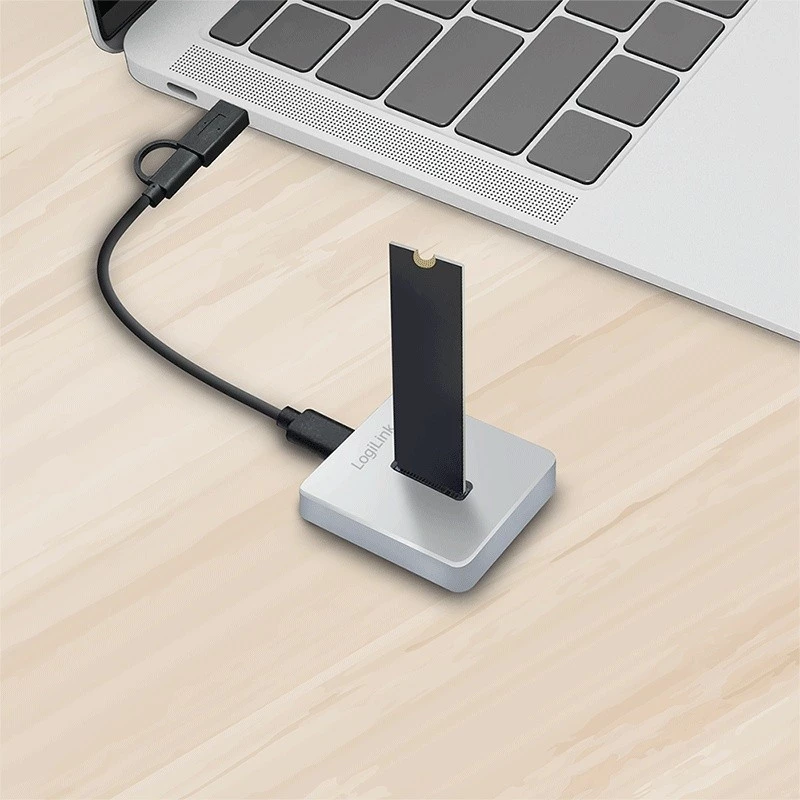 doko stotelė 1 prievadas USB 3.2, M.2 NVMe