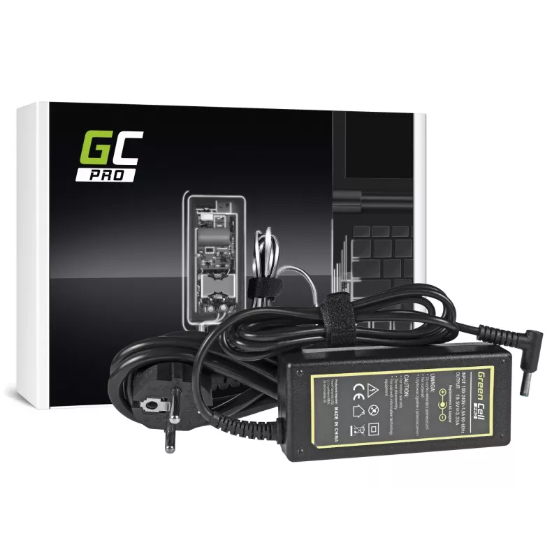 Green Cell AD49P maitinimo adapteris/inverteris vidaus naudojimui 65 W juoda