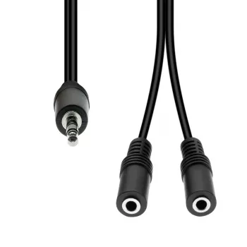 ProXtend 3 kontaktų į 2×2 kontaktų kabelis M32XM2F-002, 1 m, 18 AWG