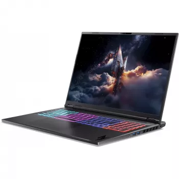 Nešiojamas kompiuteris Acer Nitro 18 AI AN18-61-R698, AMD Ryzen AI 7 PRO 350 3.5 GHz, 18 colių WQXGA 2560×1600, 16 GB DDR5, 1 TB SSD, NVIDIA GeForce RTX 5060, Windows 11 Home, juodos spalvos