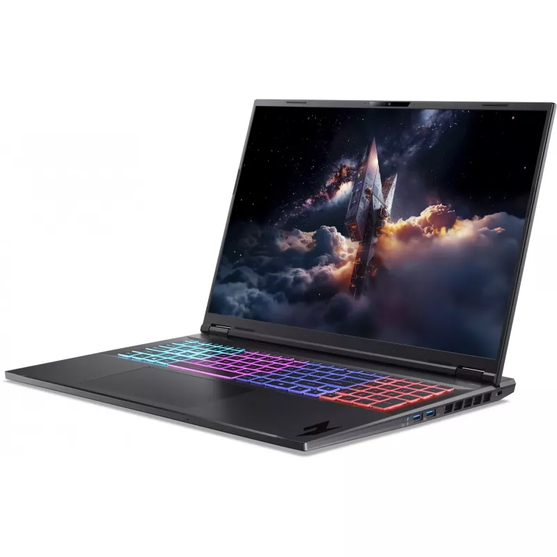 Nešiojamas kompiuteris Acer Nitro 18 AI AN18-61-R698, AMD Ryzen AI 7 PRO 350 3.5 GHz, 18 colių WQXGA 2560×1600, 16 GB DDR5, 1 TB SSD, NVIDIA GeForce RTX 5060, Windows 11 Home, juodos spalvos