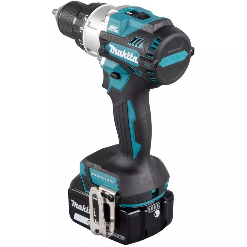 Makita DDF486RTJ grąžtas 2100 RPM 2.6 kg Juodas, Mėlynas