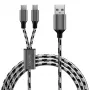 LogiLink CU0202 USB kabelis USB 2.0 1,2 m USB A USB C/Micro-USB A pilka