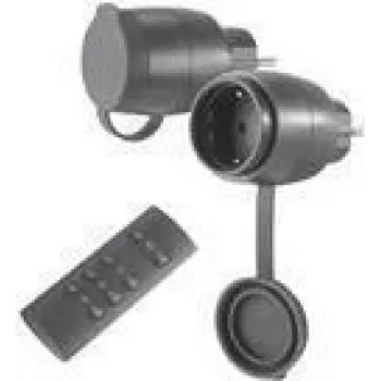 REV - Smartplug-Kit - mini - belaidis - 433,05 - 434,79 MHz - juoda (0085600503)