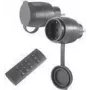 REV - Smartplug-Kit - mini - belaidis - 433,05 - 434,79 MHz - juoda (0085600503)