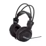 Ausinės Maxell Home Studio MAX-833, laidinės cirkumauralinės, 32 Ω, 98 dB, 16–22000 Hz, 5 m laidas, ausies kabliukas / ant galvos, juodos