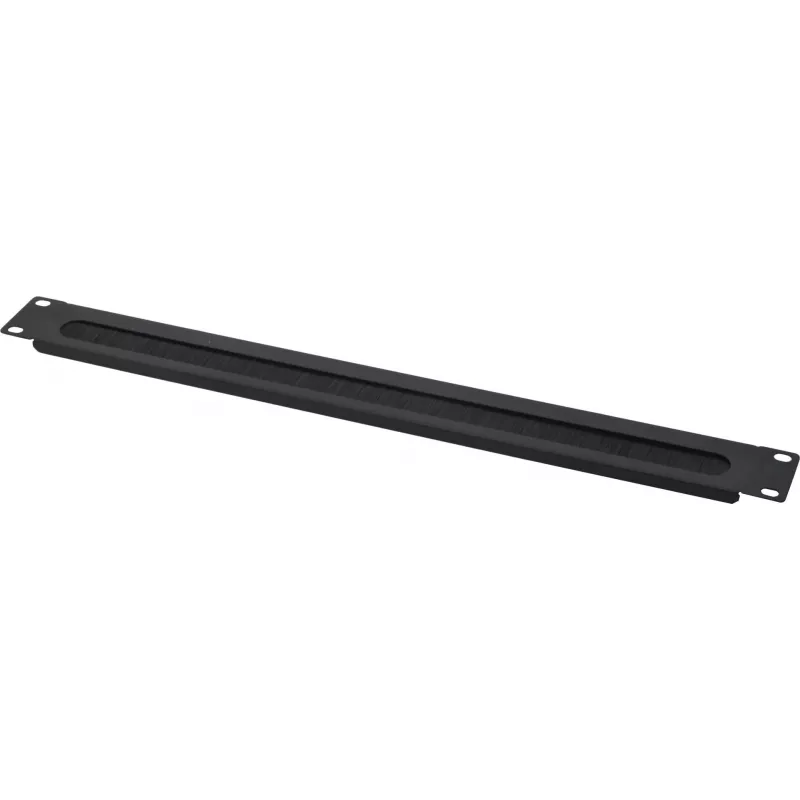 Kabelių tvarkymo juosta helos 328897 1U juoda 48,3 cm