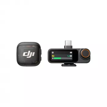Mikrofonų sistema DJI Camera Acc Mic 3 (1× siųstuvas + 1× imtuvas)