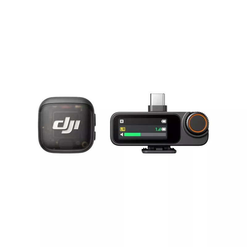 Mikrofonų sistema DJI Camera Acc Mic 3 (1× siųstuvas + 1× imtuvas)