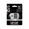 Flash atmintinė Lexar 512 GB UHS-I microSDXC Sidabrinė PLUS
