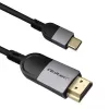 USB-C į HDMI kabelis QOLTEC 50438 — 2 m, 4K 60 Hz