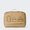Krepšys The North Face Base Camp Voyager Duffel 42L - chaki/ruda