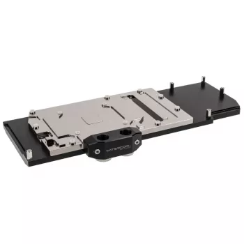 Watercool pilno dengimo GPU vandens blokas Heatkiller IV, skirtas Radeon RX 5700 XT — Acetalinis viršus su nikeliuota vario baze