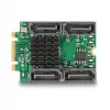 DeLOCK 61062 vidinis SATA adapteris M.2 į SATA 6 Gbit/s RAID 0 1 10 JBOD
