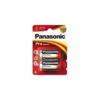 Panasonic 1x2 LR14PPG - Vienkartinė baterija - Šarminė - 1,5 V - 2 vnt. - Mėlyna - Auksinė - Raudona - 25.