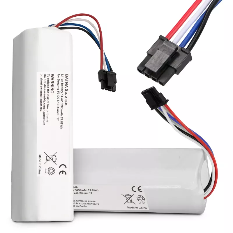 Baterija, skirta Dreame Vacuum F9/D9 PRO, 14,4 V 5200 mAh