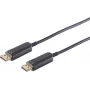 DisplayPort kabelis S/CONN 30-15755 75 m juodas