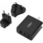 Ansmann USB-Charger Travel Charger TC315 / 3 A / 15,5 W / 3 Port USB Charger 15.5 W USB-A Socket Smart IC Juoda vidinis Area (1001-0178)