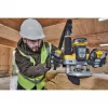 Plunge Router DeWalt DCW620NT-XJ, akumuliatorinis bešepetėlis, 18V, 1600W galia, 11–23k RPM, 12,7 mm įvorė, dulkių ištraukimo anga, LED, 3,6 kg, dėklas