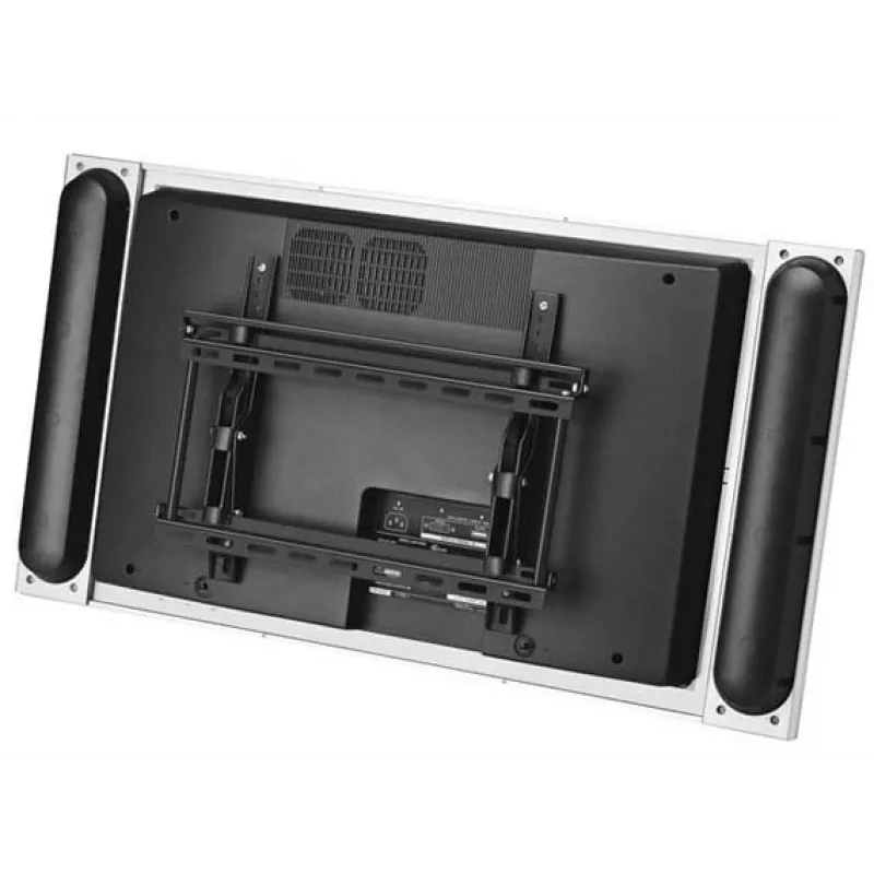 Ergotron Neo-Flex pakreipiamas sieninis laikiklis, VHD – montavimo rinkinys (sieninė plokštė, skersinis, 2 pasvirę bėgiai) plazminiam ekranui – juoda – ekrano dydis: 58,4–106,7 cm (23–106,70 cm (42)) (60-