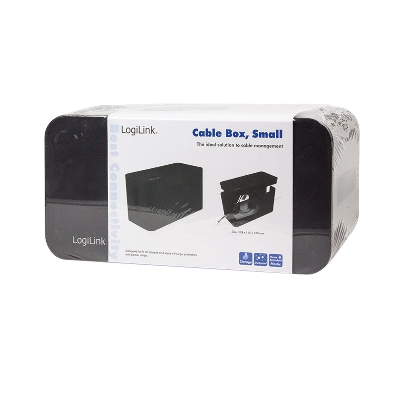 Kabelių dėžutė LogiLink KAB0060 juoda
