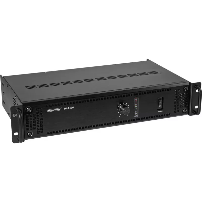 Omnitronic PAA-120 ELA stiprintuvas, modelis PAA-120 (MPN 80709807)