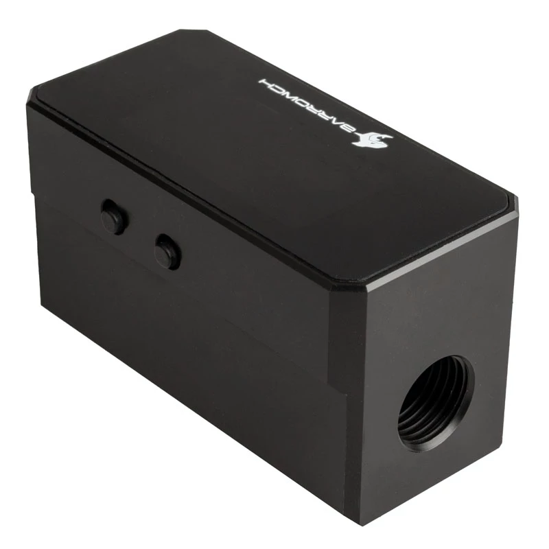 Srauto matuoklis Barrow FBFT08 B — OLED ekranas, juodas