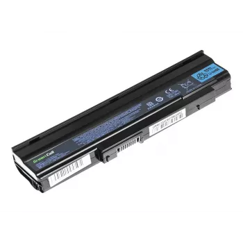 Nešiojamojo kompiuterio baterija Green Cell AC12, skirta Acer 5235/5635/5635Z/5635G/5635ZG – Li‑Ion 11,1 V 4400 mAh, 6 celių, juoda