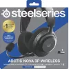 Headset STEELSERIES Arctis Nova 3P Wireless Bluetooth Circumaural Head-band, 20–22000 Hz, 260 g, Juoda