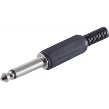 Mono 6.3 mm lizdo kištukas ShiverPeaks 22220505 su plastikiniu korpusu