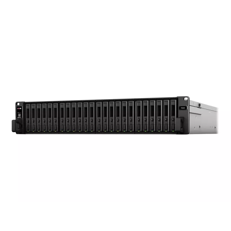 DAS EXPANSION UNIT 24BAY 2U/NO HDD FX2421 SYNOLOGY yra „Synology“ saugyklos plėtinio įrenginys (JBOD). Pagrindiniai bruožai: vienetas siuntimo dėžėje – 1, apskaičiuotas tūris – 0,1269, apskaičiuotas svoris – 19,7.