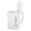 Mesko virdulys | MS 1376 | Elektrinis | 850 W | 0,8 L | Plastikinis | 360° sukamas pagrindas | Baltas