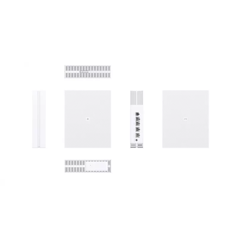 Stalinis maršrutizatorius ZTE T5400 WiFi 6 AX5400 dviejų juostų 2,4/5 GHz 2x2 MU-MIMO Gigabit Ethernet 4x RJ-45
